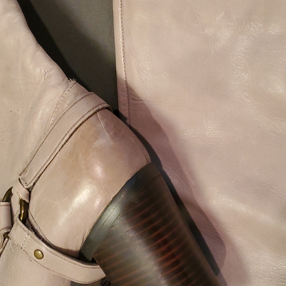 Ralph Lauren Boots Gray Leather.  Sz. 6.5B - Picture 8 of 12